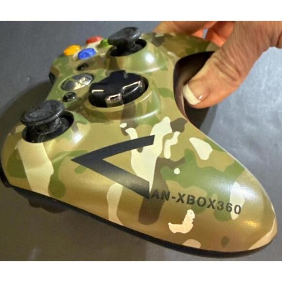 Microsoft Xbox 360 Wireless Gaming Controller Limited Edition Halo 4 Camo OEM - Picture 11 of 15